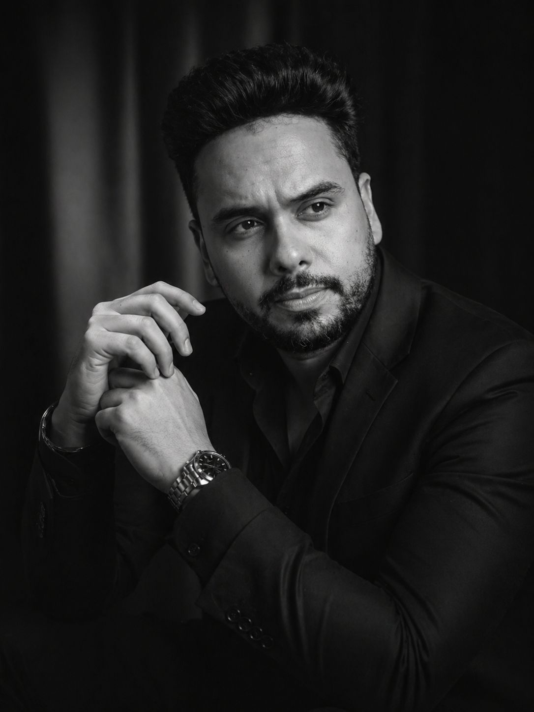 Alef Ferreira em atendimento profissional